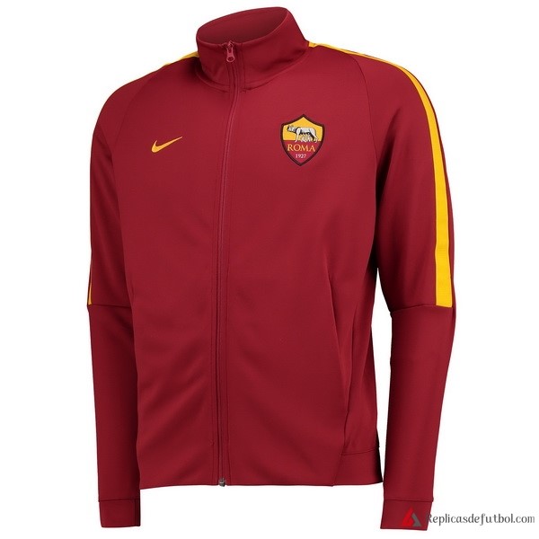 Chaqueta AS Roma 2017-2018 Rojo